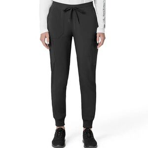 Black scrub pants